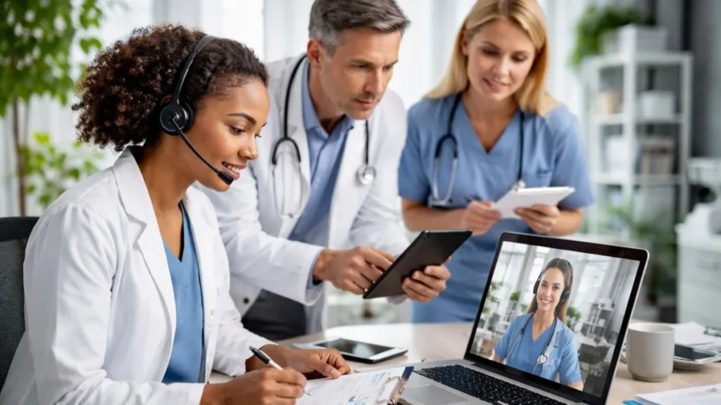 Evaluate efficiency of virtual medical assistant