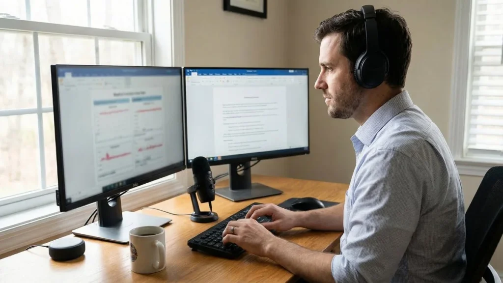 What virtual assistants can do in medical transcription