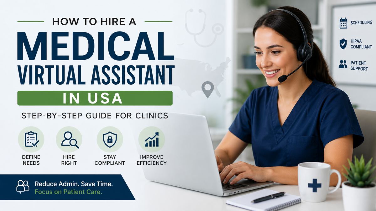 how to hire a medical virtual assistant in USA