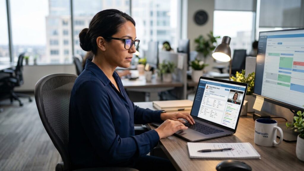 how virtual assistants improve medical record accuracy