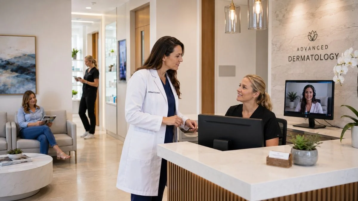 how dermatology practices use virtual assistants