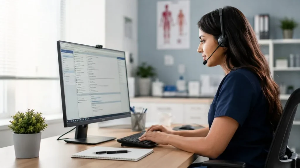 what is a virtual medical scribe