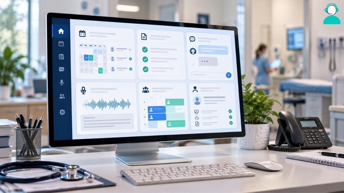 AI Virtual Assistant In A Medical Setting