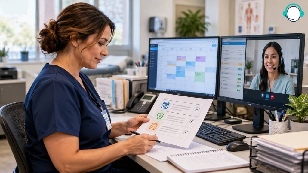 virtual medical assistant evaluation after onboarding