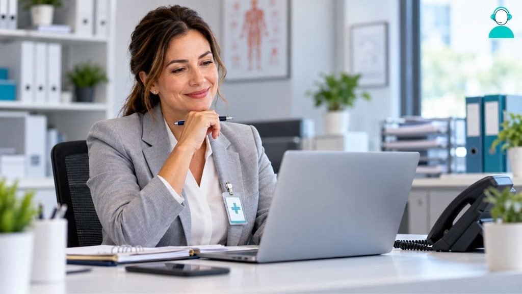 virtual receptionist vs. answering call - workflow efficiency 